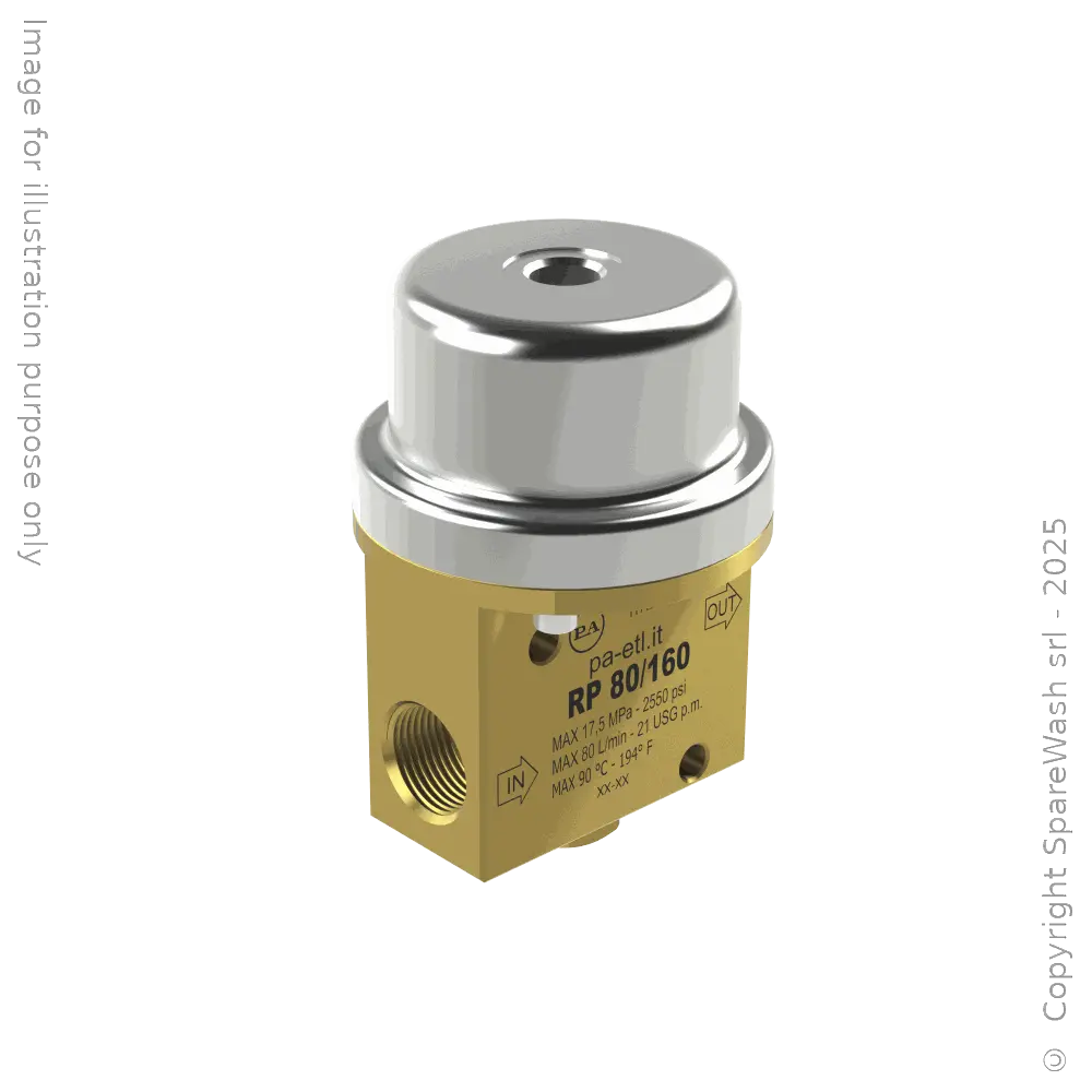 [61300088] 2-WAY PNEUMATIC VALVE G1/2 160BAR