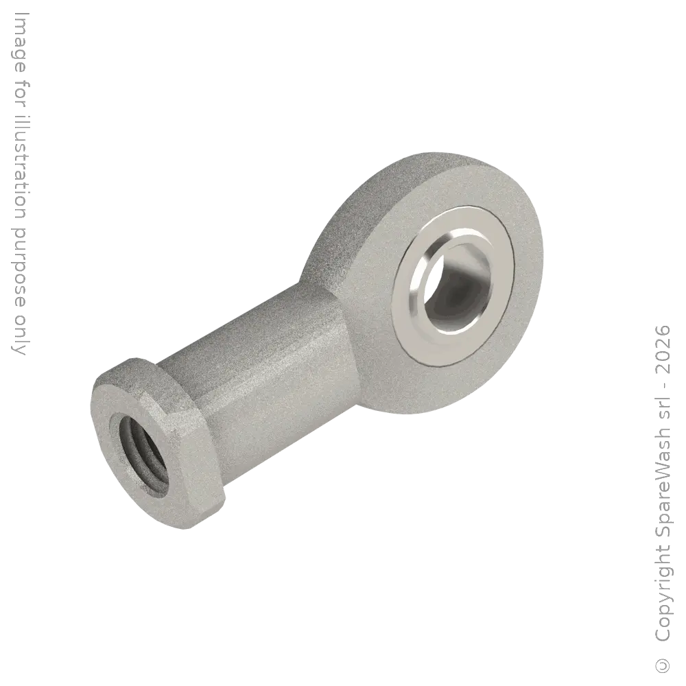 RÓTULA HEMBRA M12 ACERO INOXIDABLE