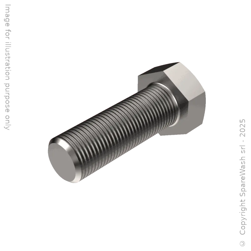 SECHSKANTSCHRAUBE M12X35 ELDELSTAHL