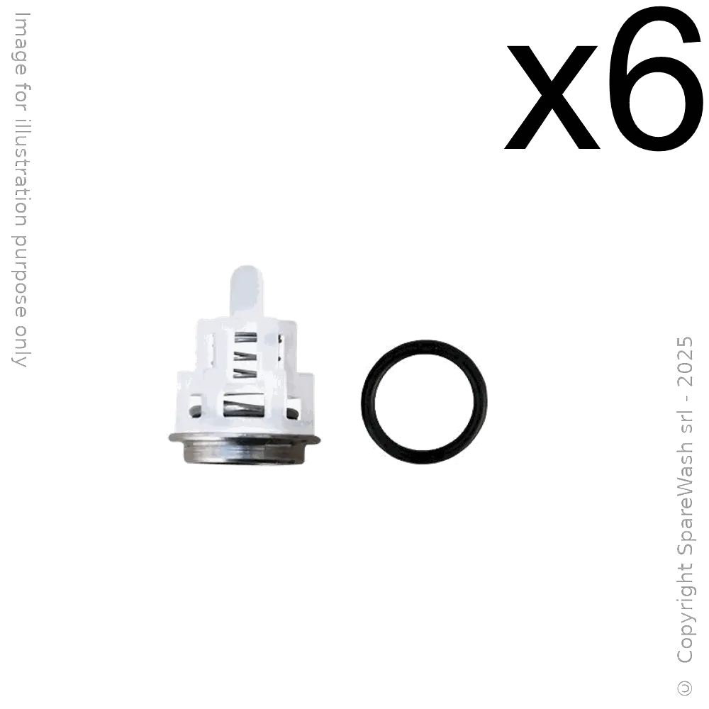 [60200181] KIT CLAPETS POUR POMPE INTERPUMP 44, 51, 63, 63HT, 63HTS