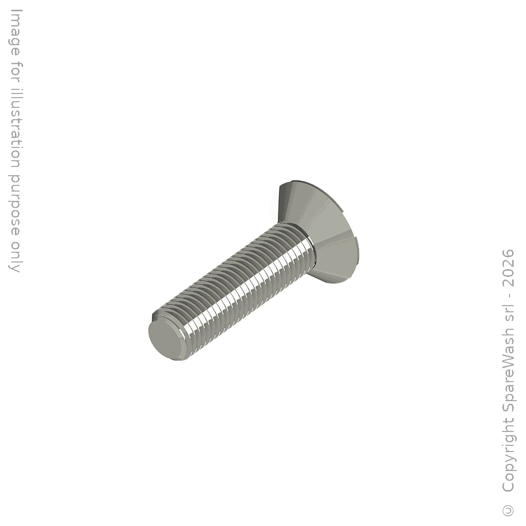 HEXAGON SOCKET COUTERSUNK HEAD CAP SCREW M10X40 GALVANIZED