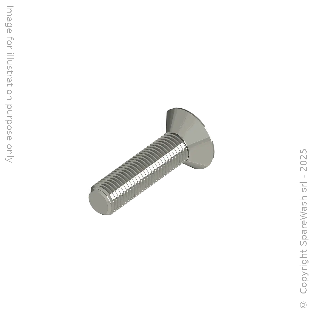 [90400865] TORNILLO DE CABEZA AVELLANADA CON HUECO HEXAGONAL M10X40 GALVANIZADO