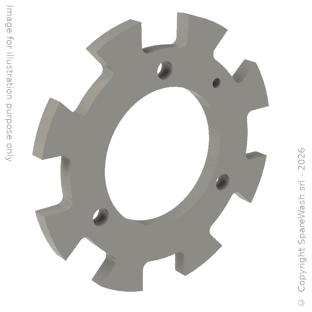 [90600036] ROUE CODEUSE 8 DENTS