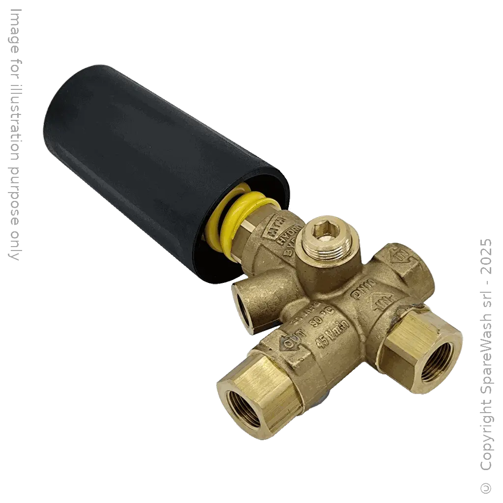 VÁLVULA DE DERIVACIÓN 180BAR 45L/M G3/8 BRV31 T