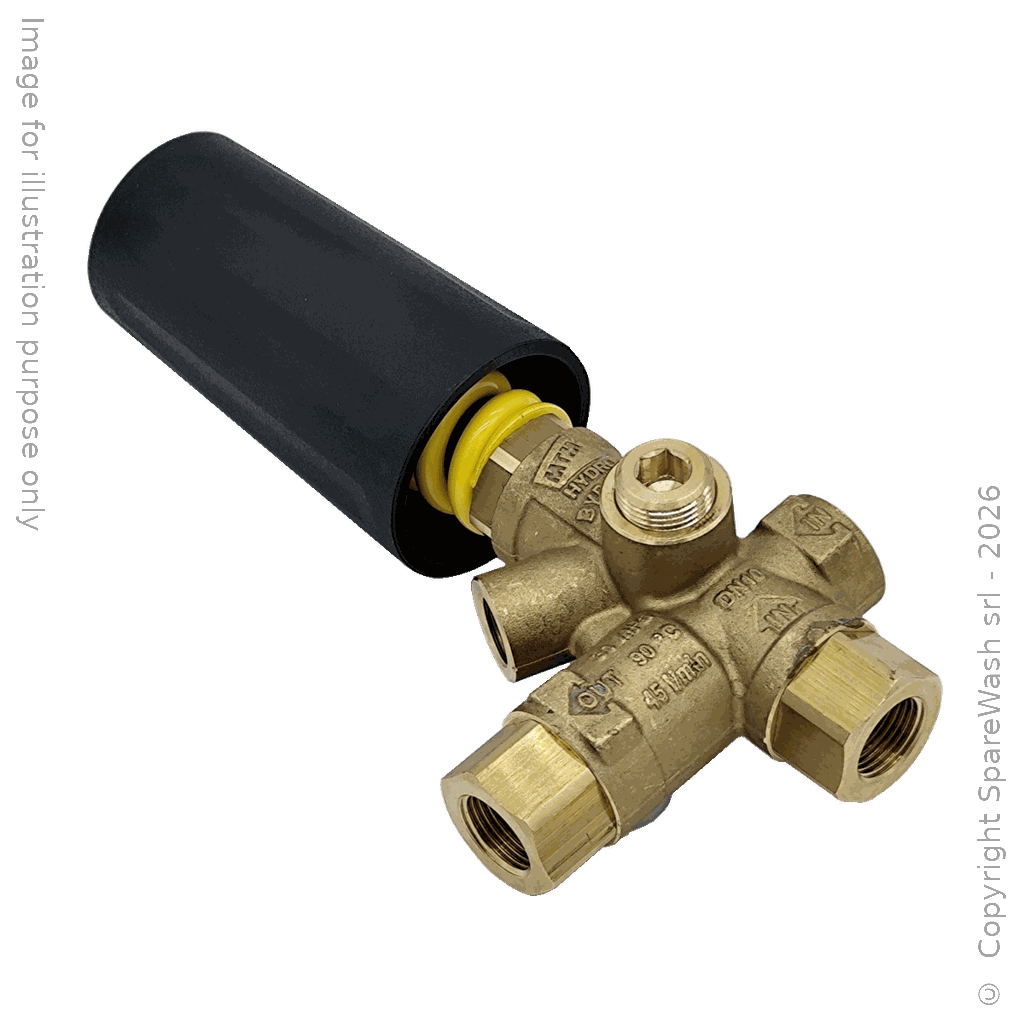 [61100053] VÁLVULA DE DERIVACIÓN 180BAR 45L/M G3/8 BRV31 T