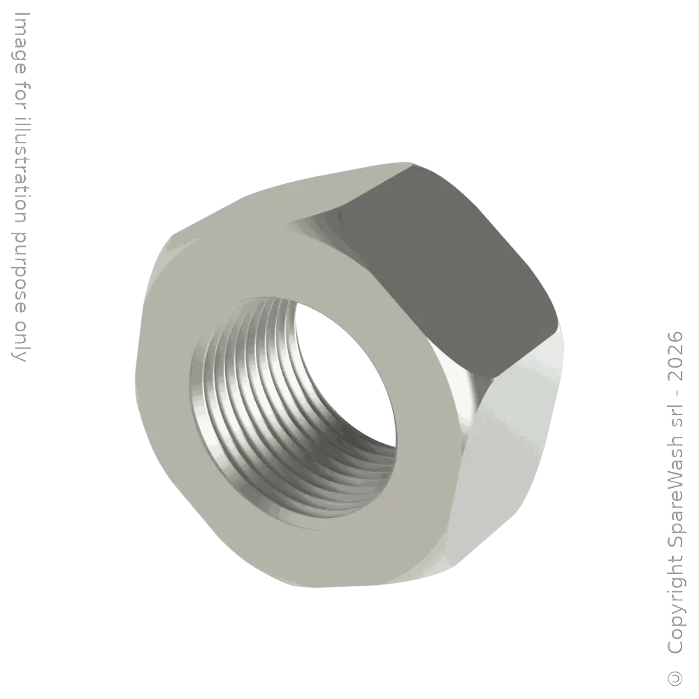 SECHSKANTMUTTER - HOHE FORM M20X1,5 VERZINKT