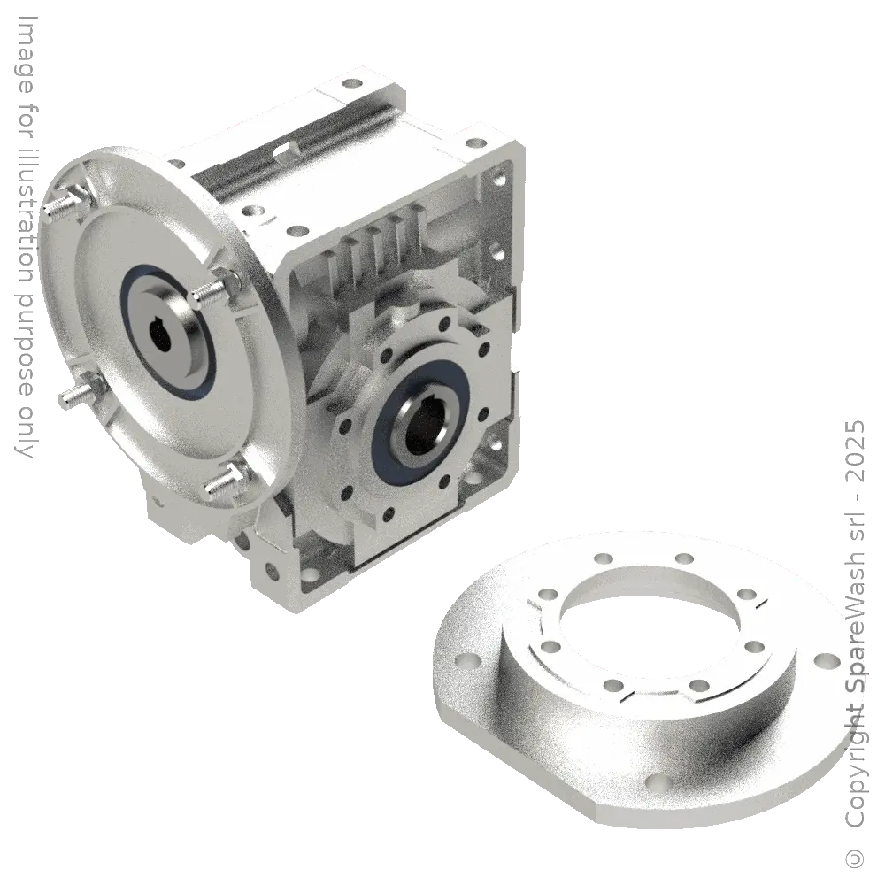 [20100230] WORM GEARBOX BONFIGLIOLI W 63UFC I:64 P71B5 HOLLOW SHAFT D25