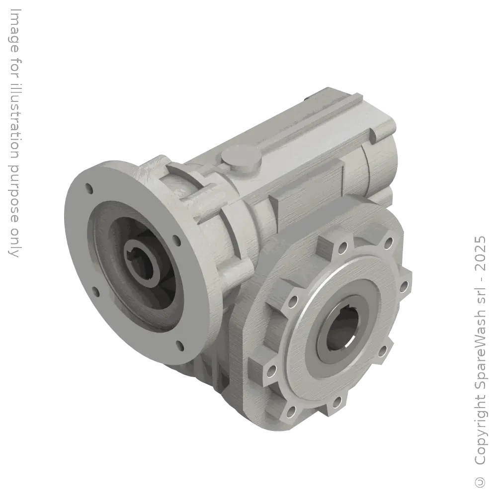 WORM GEARBOX TRANSTECNO CL 070 I:10 P80B14 HOLLOW SHAFT D28