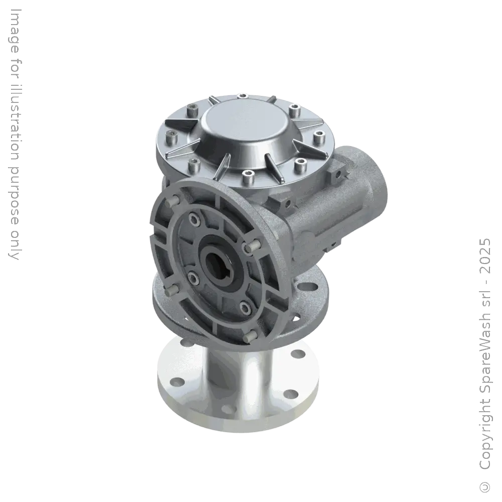 [20101107] WORM GEARBOX STM RMI 50FL I:12 P80B14 CUSTOM MADE SHAFT