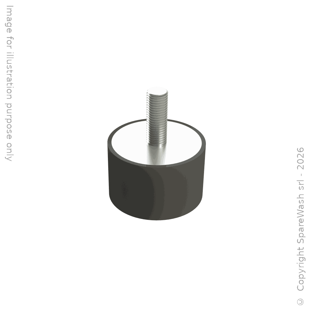 TAMPONE CILINDRICO D50X30 VITE M10X27