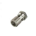 [60900128] VITE CAVA SINGOLA FORATA G1/2 OTTONE NICHELATO