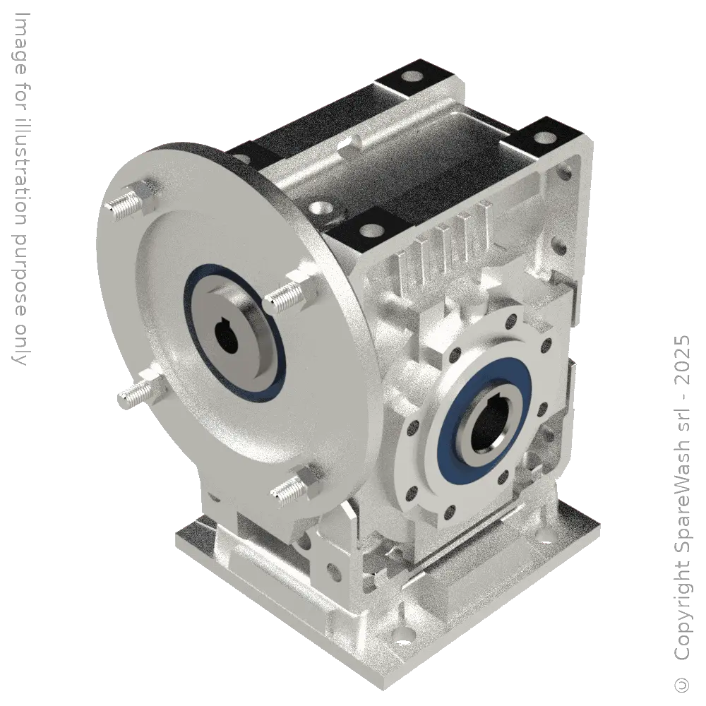 [20100223] WORM GEARBOX BONFIGLIOLI W 63U I:64 P71B5+KA HOLLOW SHAFT D25