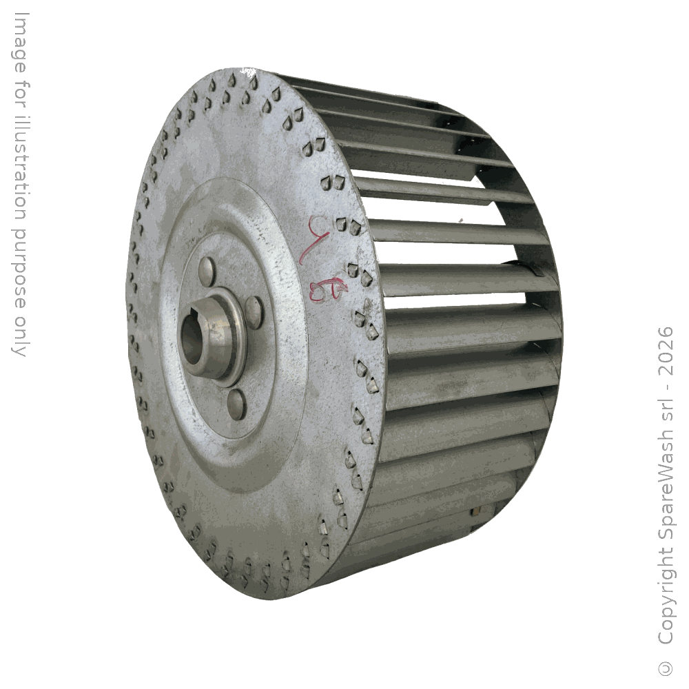 [91000019] LÜFTERRAD LINKS D250 H100 - MOTORWELLE D24
