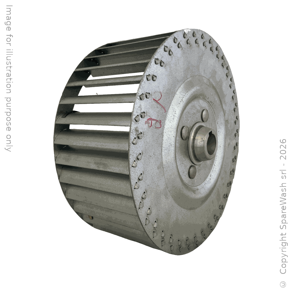 [91000026] LÜFTERRAD RECHTS D250 H100 - MOTORWELLE D24