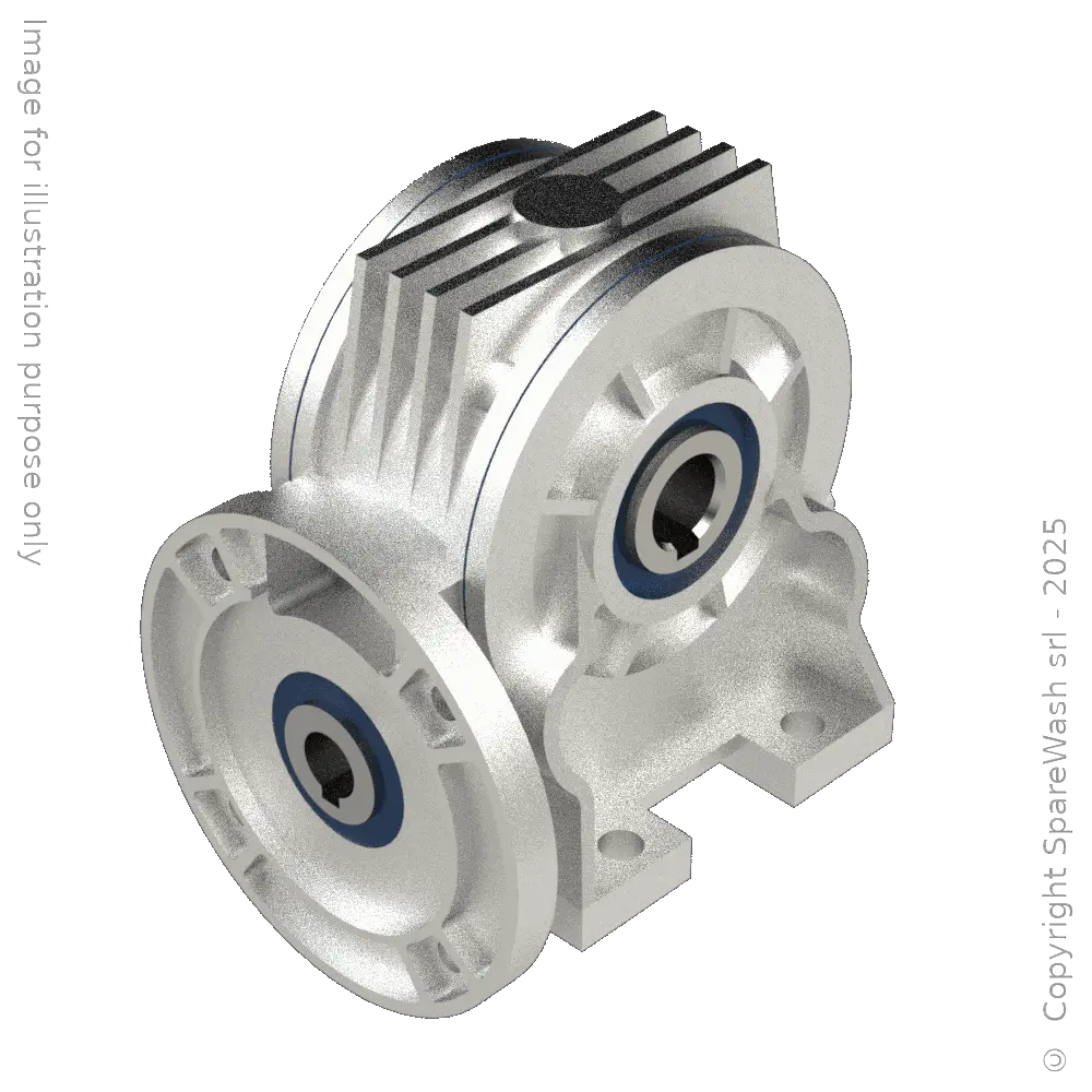 [20100216] WORM GEARBOX BONFIGLIOLI VF 44N I:28 P63B14 HOLLOW SHAFT D18