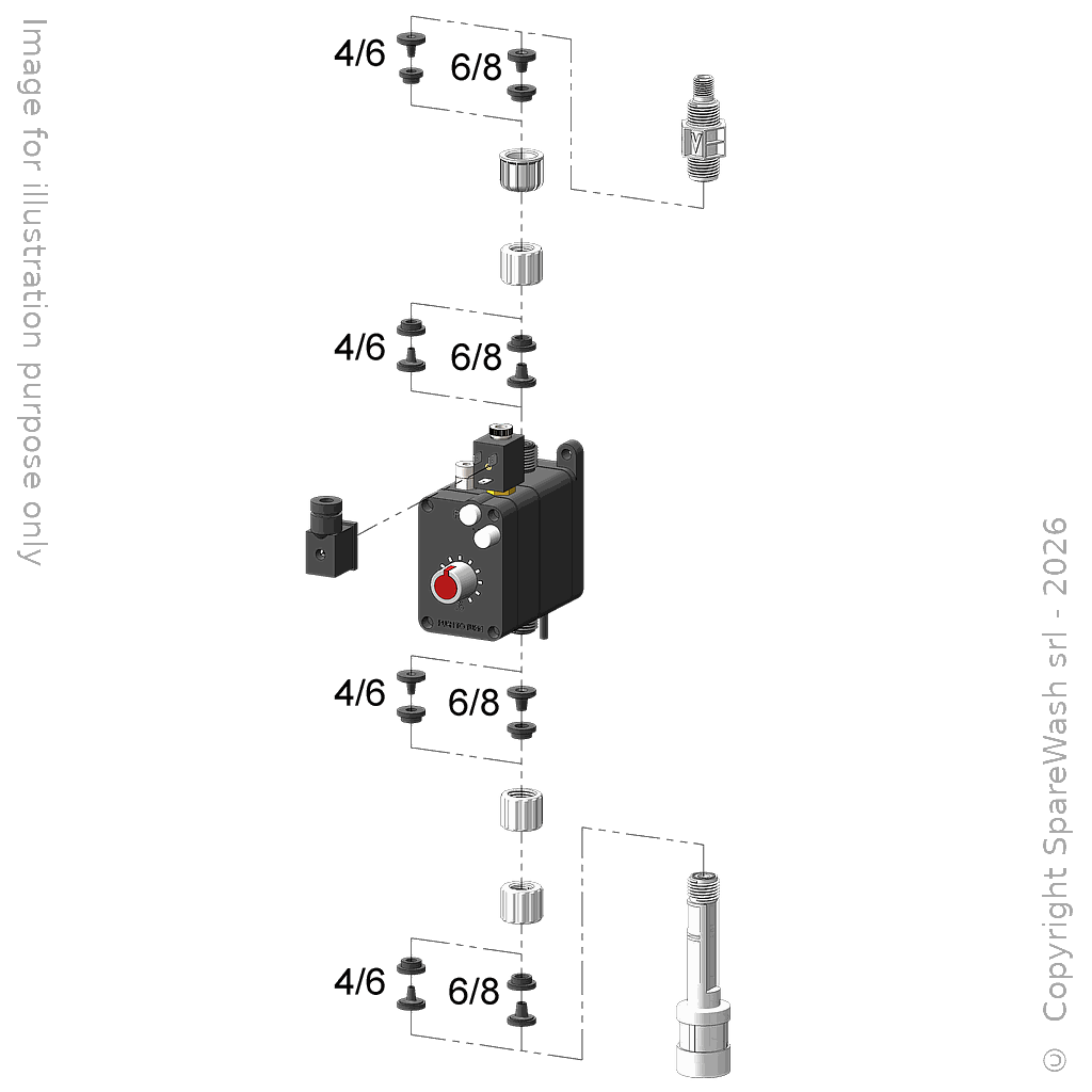 [CONFIGURATOR] PNEUMATIC DOSING PUMPS (ECOLAB, EPDM, 3, 24VAC, HOSE 4/6, G1/2 HOSE 4/6)