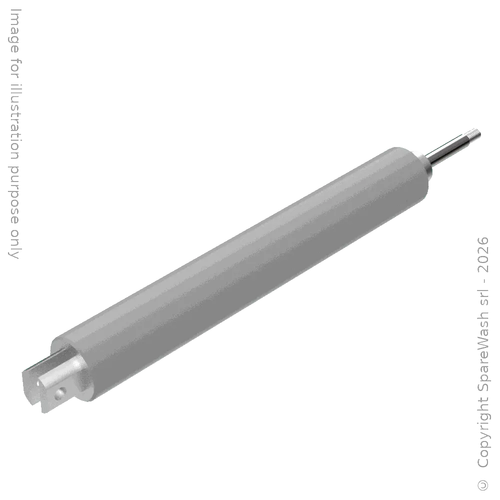 NACH MAß ANGEGERTIGTER PNEUMATIKZYLINDER D50X290 MÄNNLICHE STANGE M12