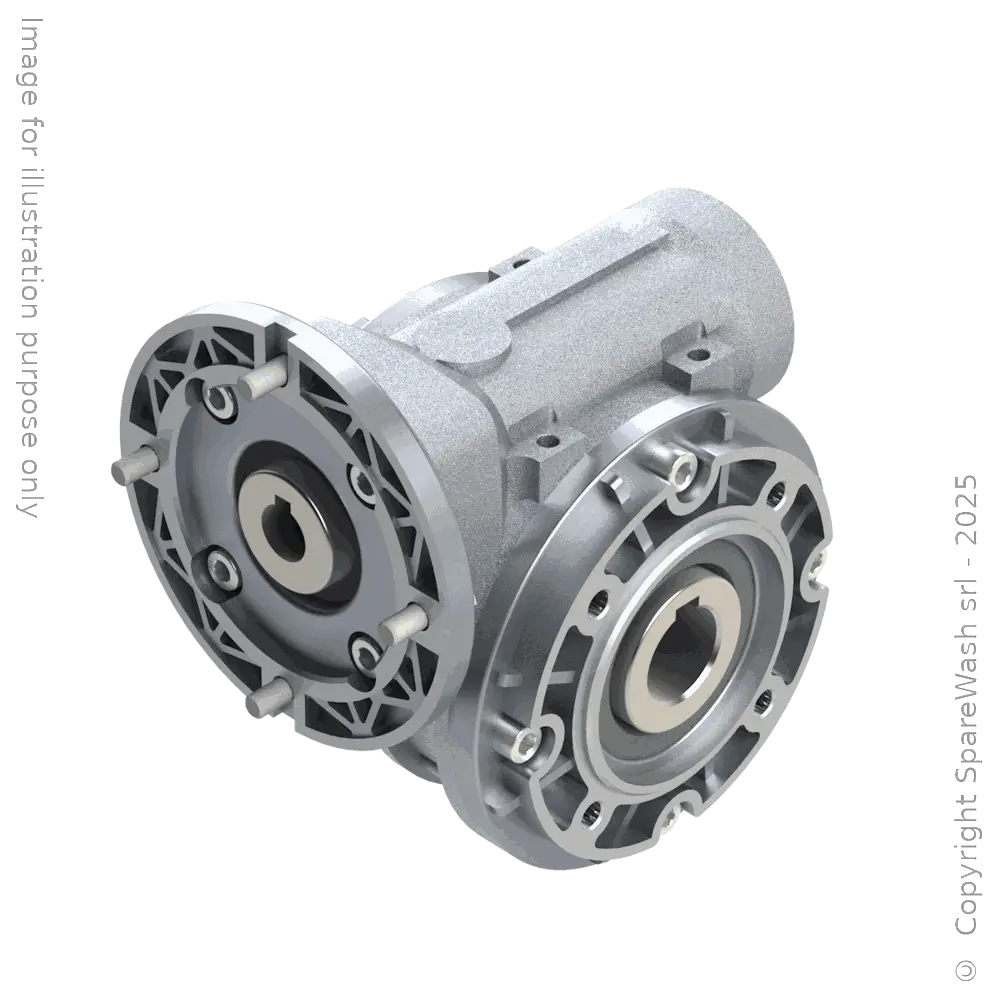 [20100049] WORM GEARBOX STM RMI 50P I:80 P71B14 HOLLOW SHAFT D25