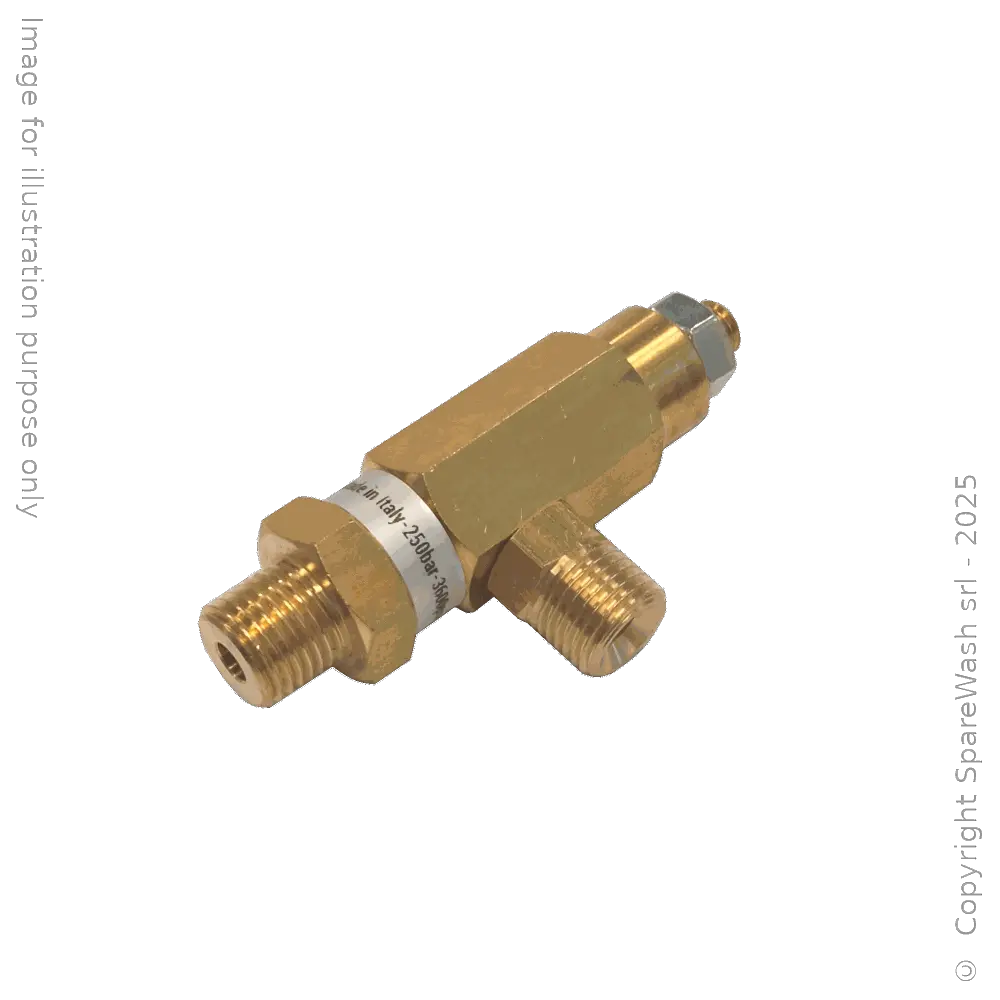 [61100060] VALVOLA DI SICUREZZA 250BAR G1/4 MG1000