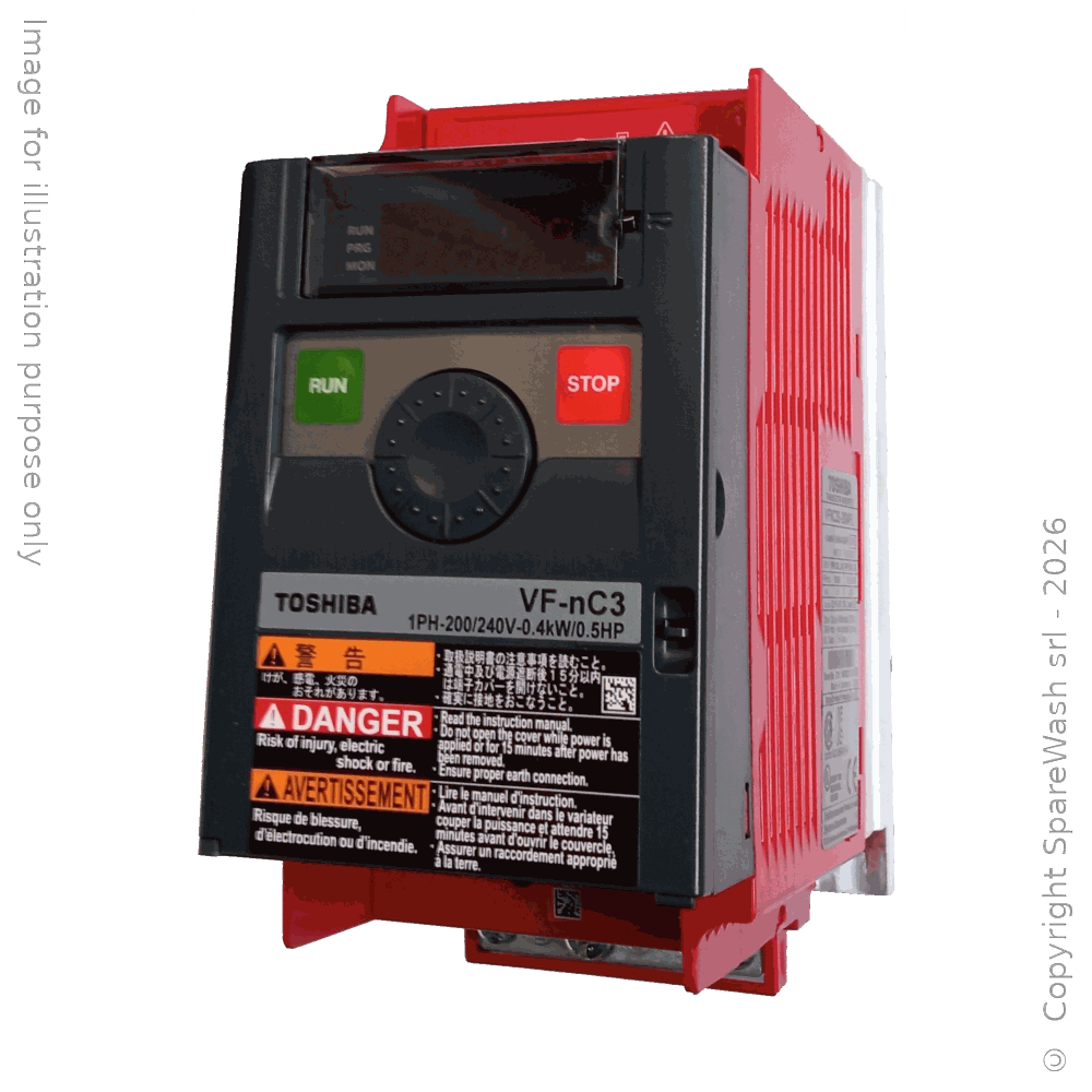 [10200209] MONOPHASE INVERTER TOSHIBA 0,37KW 230V
