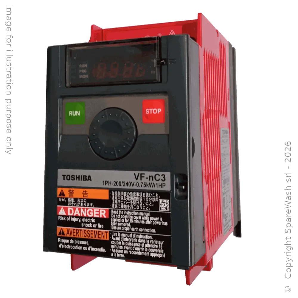 MONOPHASE INVERTER TOSHIBA 0,75KW 230V