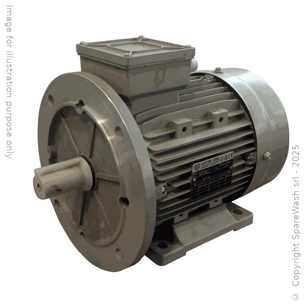 [10100585] MOTOR 3KW 100G B5+B3 2P 230-400V 50/60HZ IP56 CV