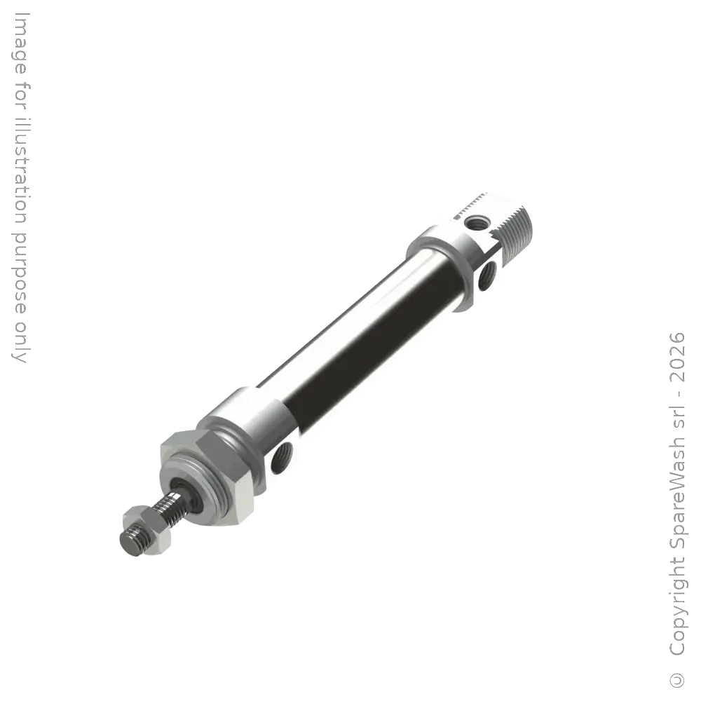 MIKROZYLINDER D20X50 MÄNNLICHE STANGE M8
