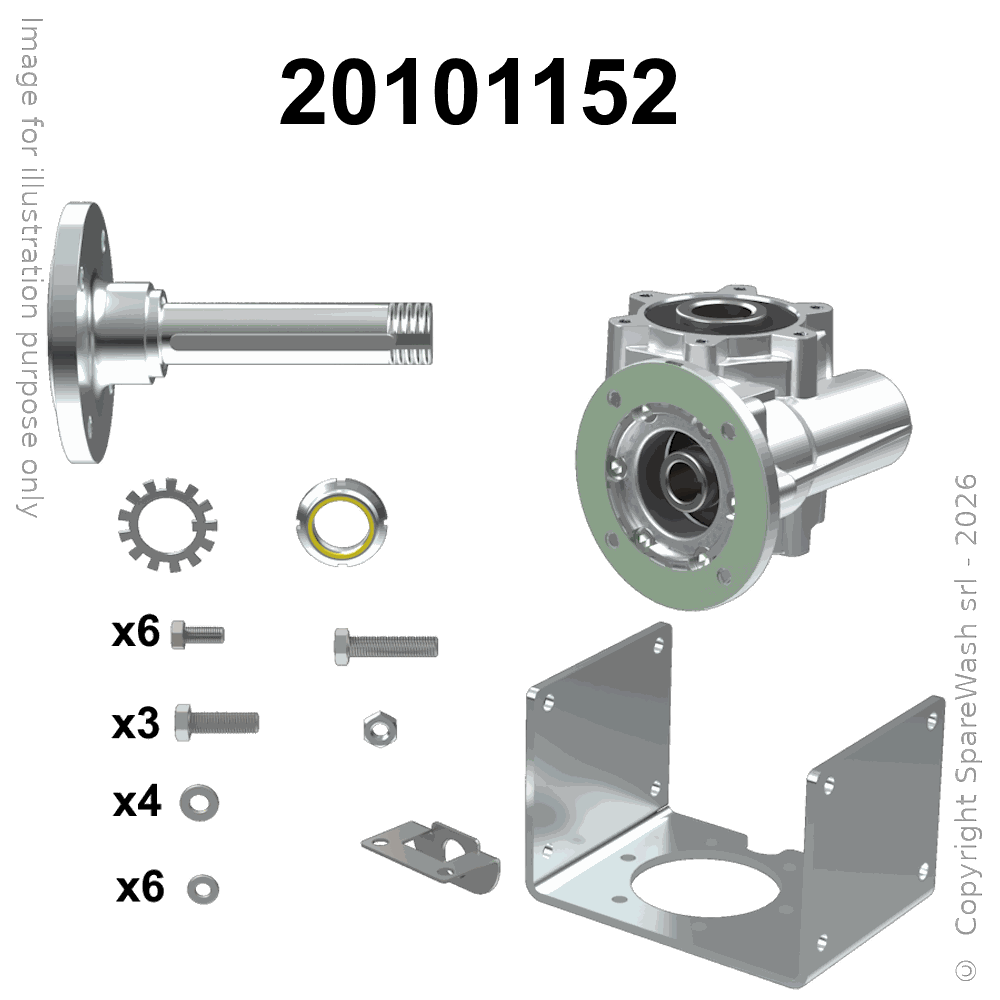 WORM GEARBOX TRANSTECNO CWT 050 I:12 P80B14 CUSTOM MADE SHAFT + BRACKET