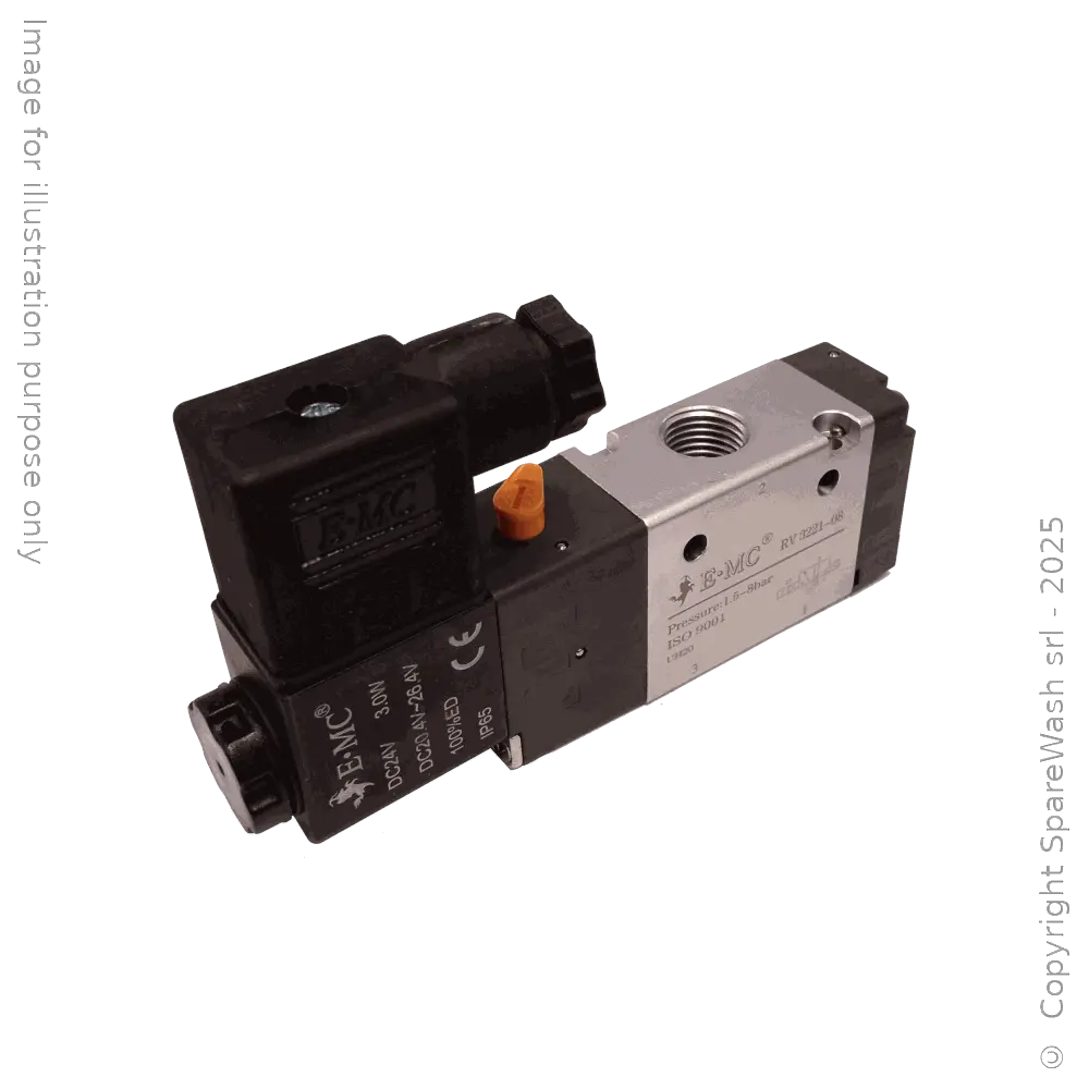 ÉLECTROVANNE PNEUMATIQUE MONOSTABLE 3/2 G1/4 24VDC