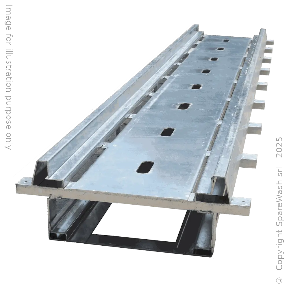 [90600500] MODULO INTERMEDIO TRASPORTATORE CATENA P75 L3300