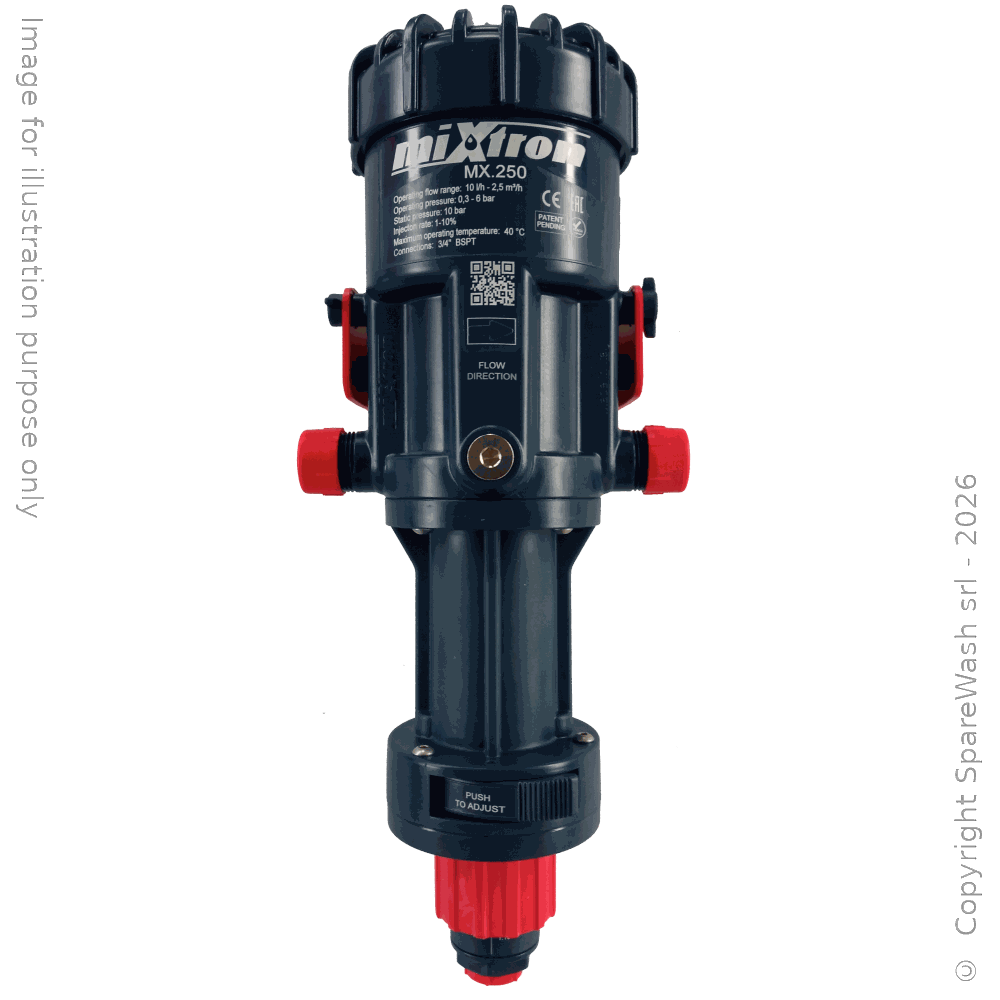 VOLUMEN-DOSIERER MAX 2500L/H 1-10% EPDM