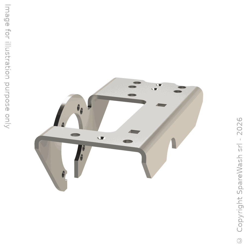 [21400100] MOUNTING BRACKET FOR DRIVE WHEEL RIGHT NET/FLY