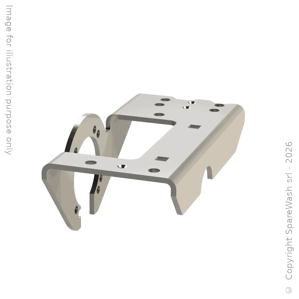 SUPPORT DE FIXATION P. ROUE MOTRICE DROITE NET/FLY