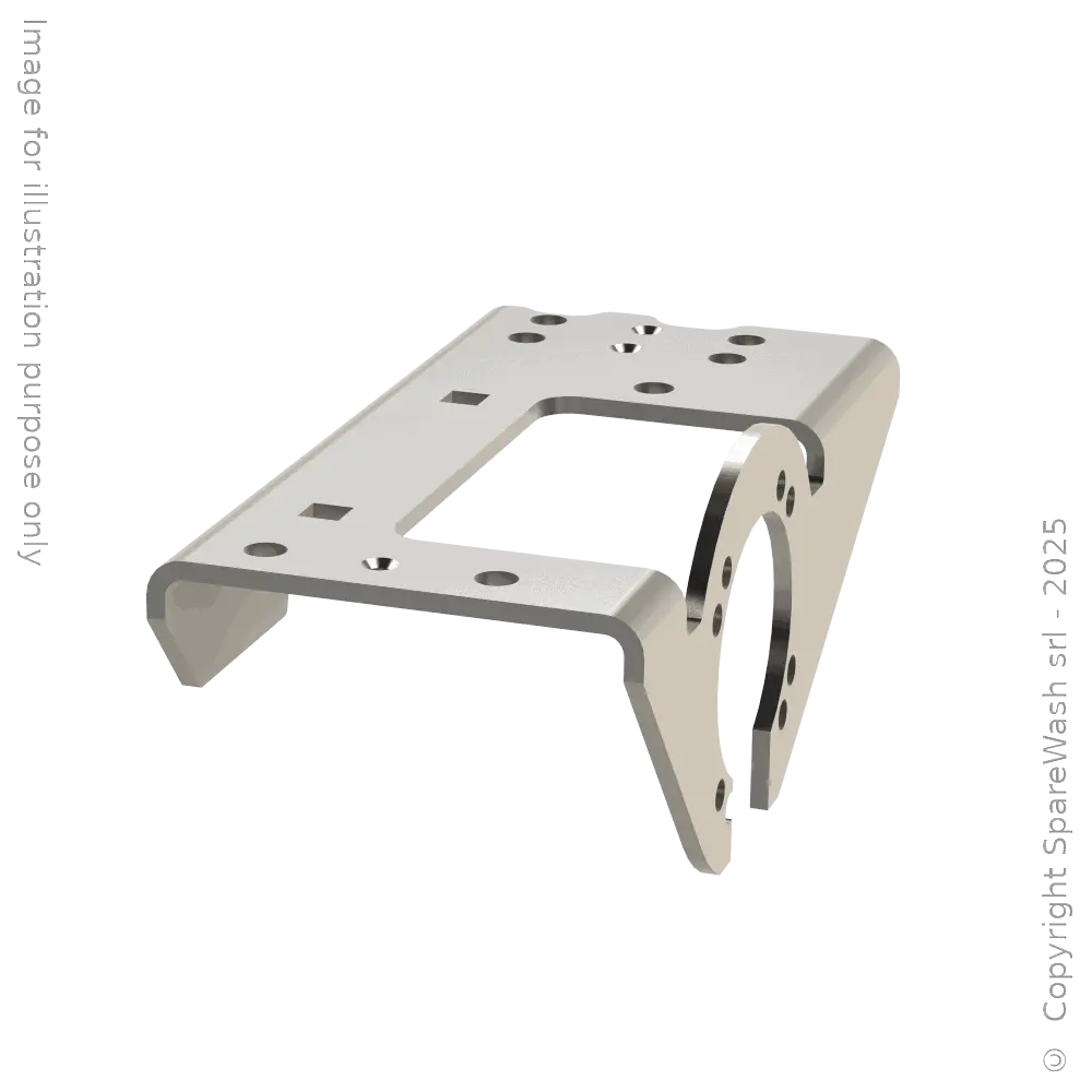 SUPPORT DE FIXATION P. ROUE MOTRICE GAUCHE NET/FLY