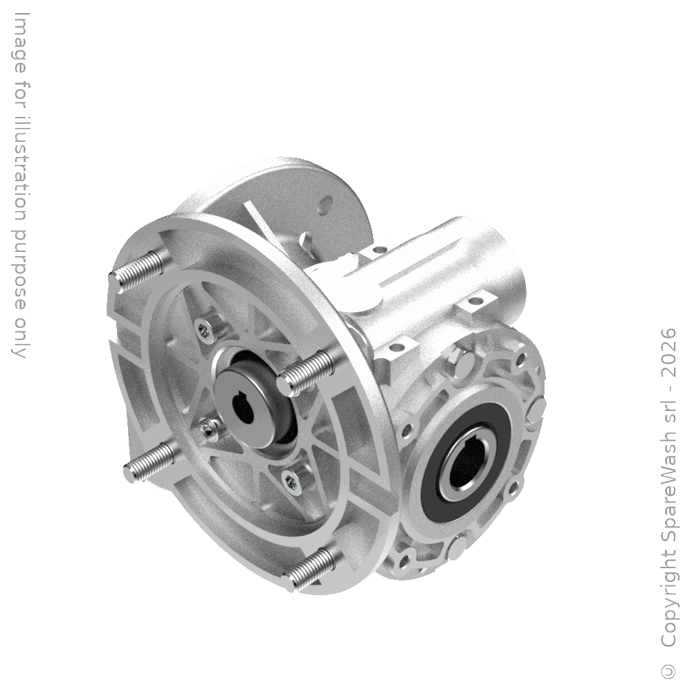 WORM GEARBOX STM RMI 40F I:70 P63B5 HOLLOW SHAFT D19