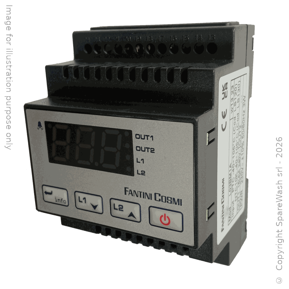 [19900186] TERMOSTATO DIGITAL 230VAC + SONDA DE TEMPERATURA