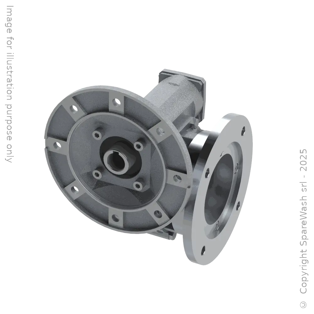 [20101336] WORM GEARBOX TRAMEC KC 75 I:10 P90B5 HOLLOW SHAFT D32