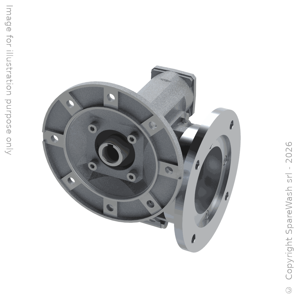 WORM GEARBOX TRAMEC KC 75 I:10 P90B5 HOLLOW SHAFT D32