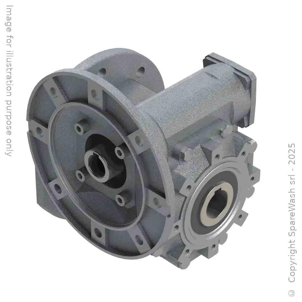 [20101343] WORM GEARBOX TRAMEC SFK 75 I:15 P80B5 HOLLOW SHAFT D28