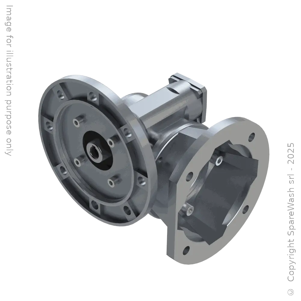 [20101367] WORM GEARBOX TRAMEC SFK 40 I:65 P63B5 HOLLOW SHAFT D19