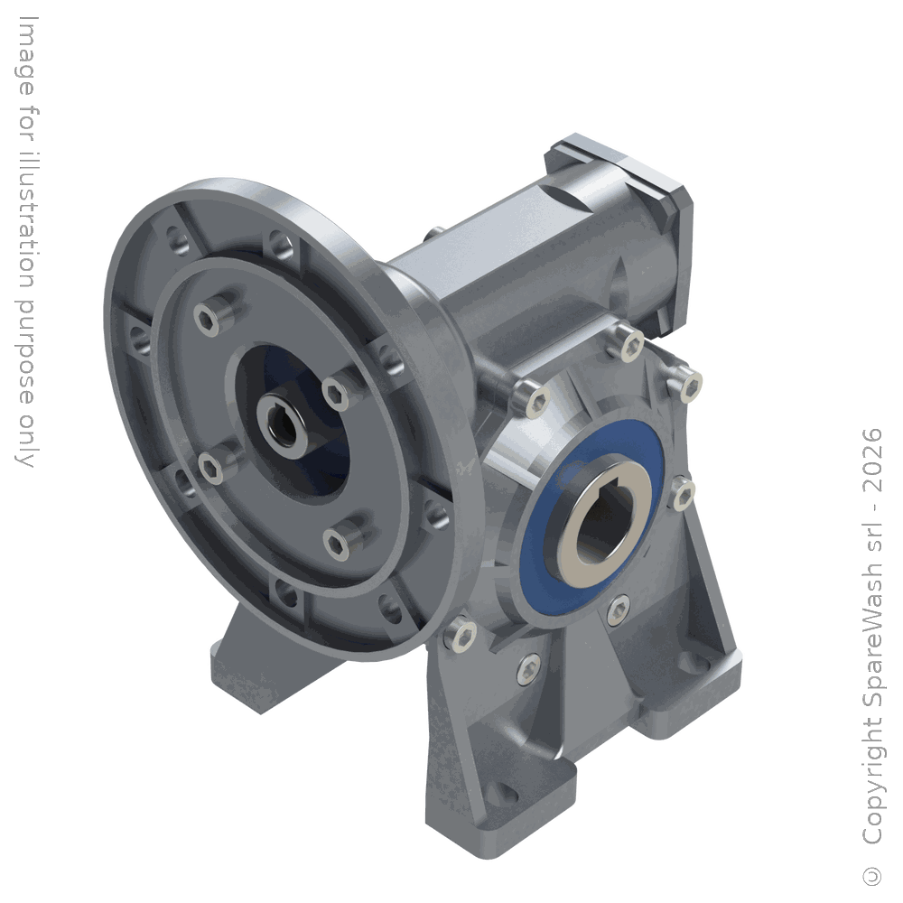 RÉDUCTEUR Á VIS SANS FIN TRAMEC SFK 50 I:50 P71B5 ARBRE CREUX D24
