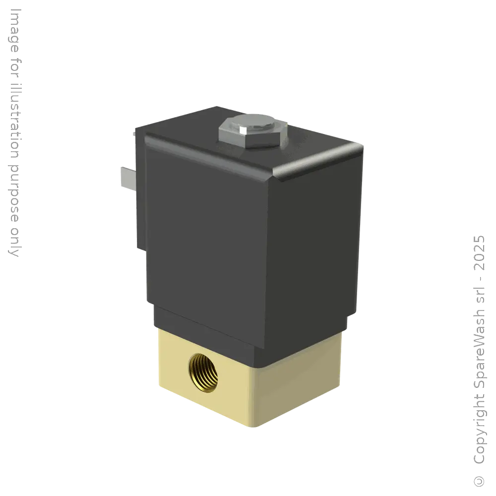 SOLENOID VALVE 2/2 G1/8 24VDC VITON NC