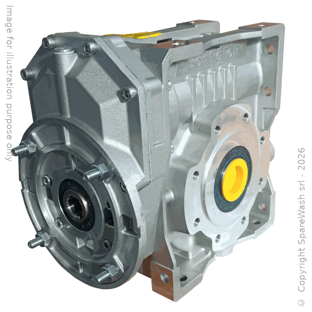 RIDUTTORE ORTOGONALE BONFIGLIOLI WR 110U I:120 P90B5 ALBERO CAVO D42 BEVEL-HELICAL GEARBOX BONFIGLIOLI WR 110U I:120 P90B5 HOLLOW SHAFT D42 RÉDUCTEUR Á AXES ORTHOGONAUX BONFIGLIOLI WR 110U I:120 P90B5 ARBRE CREUX D42 KEGELRADGETRIEBE BONFIGLIOLI WR 110U I:120 P90B5 HOHLWELLE D42 REDUCTOR DE EJES ORTOGONALES BONFIGLIOLI WR 110U I:120 P90B5 EJE HUECO D42