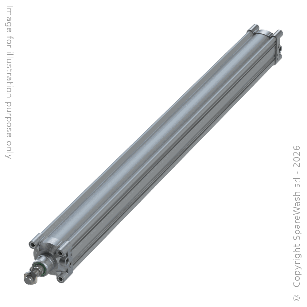PNEUMATIC CYLINDER ISO D80X1100 MALE ROD M20X1,5