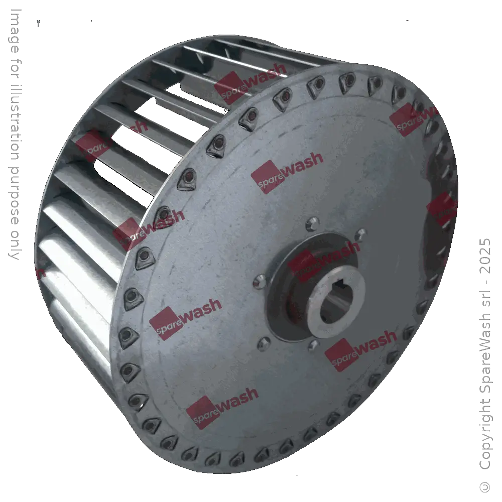 LEFT IMPELLER D250 H102 - MOTOR SHAFT D24