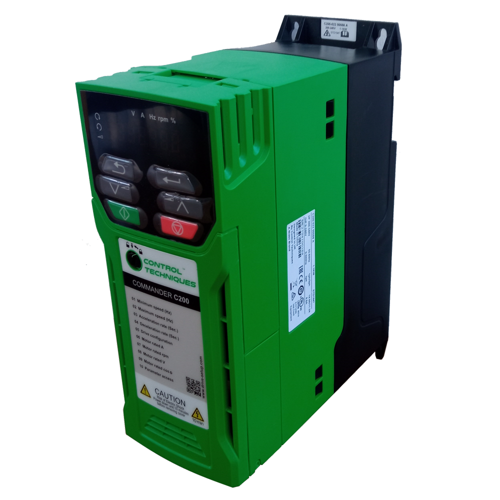 MONOPHASE INVERTER CONTROL TECHNIQUES 1,1KW 230V