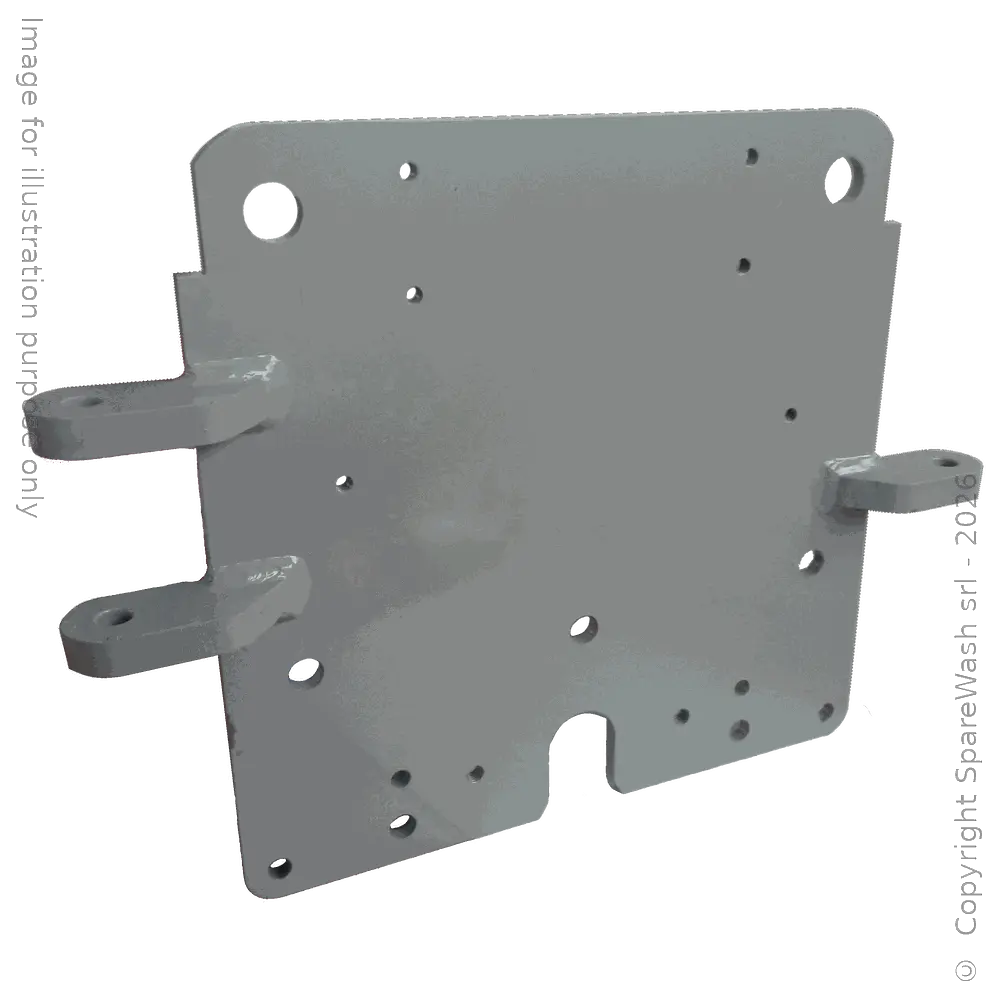 PIASTRA CARRELLO SPAZZOLA VERICALE