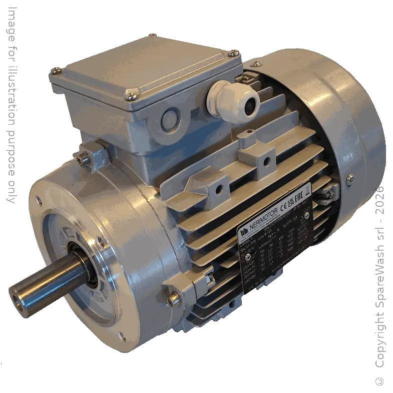 MOTEUR 1,5KW 90G B14 4P 230-400V 50HZ IP56 CV