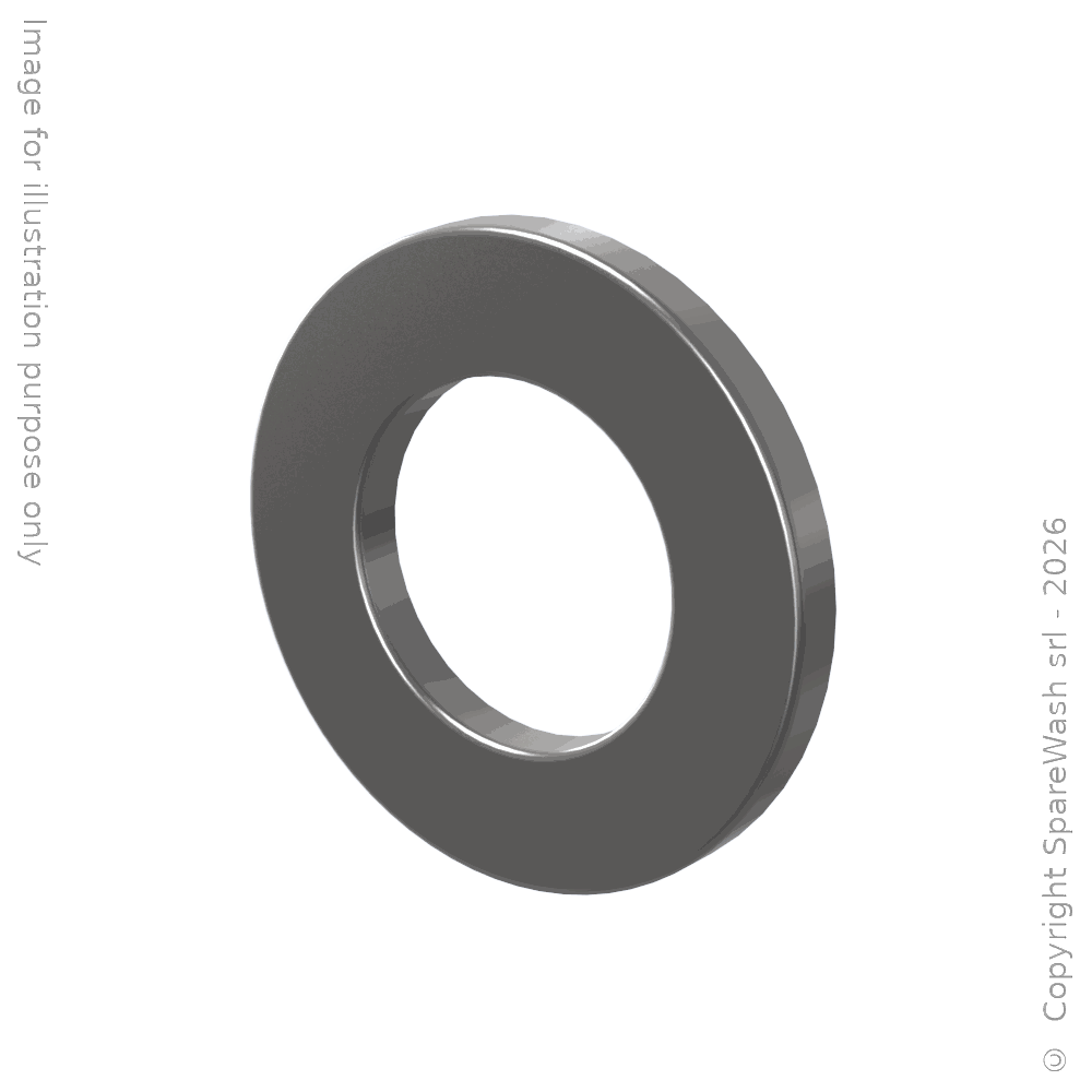 ARANDELA PLANA D18 ACERO INOXIDABLE