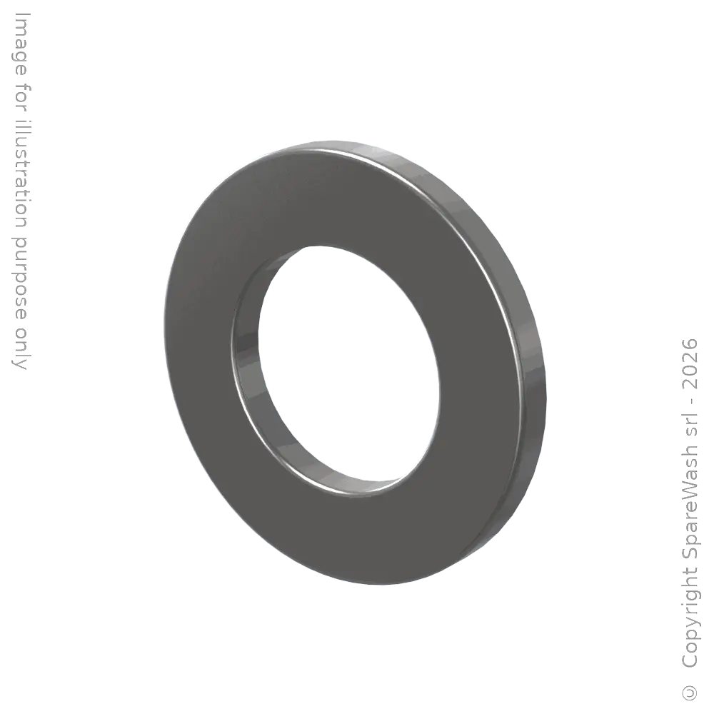 PLAIN WASHER D18 STAINLESS STEEL